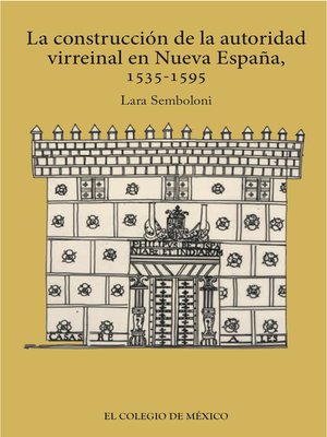 cover image of La construcción de la autoridad virreinal en nueva España, 1535-1595